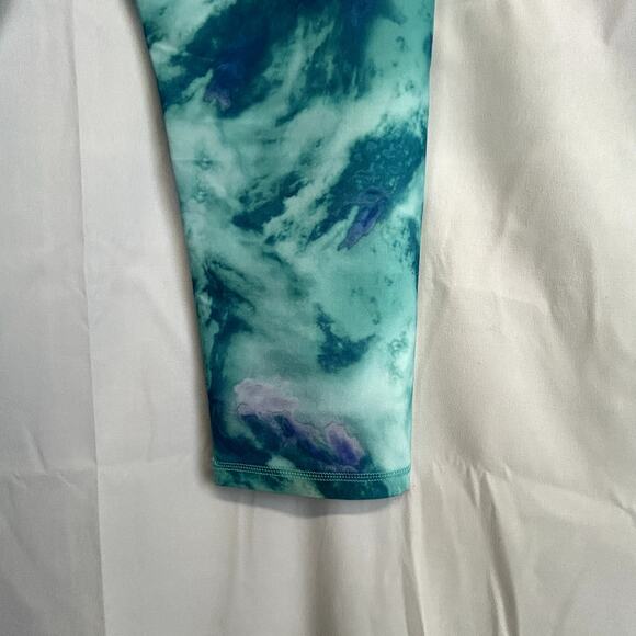Xersion 7/8 Ankle Legging size Large Women blues Quick-Dri - Picture 5 of 7
